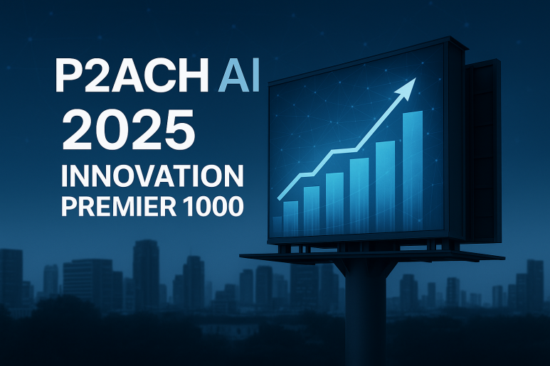 P2ACH AI Selected for “2025 Innovation Premier 1000”