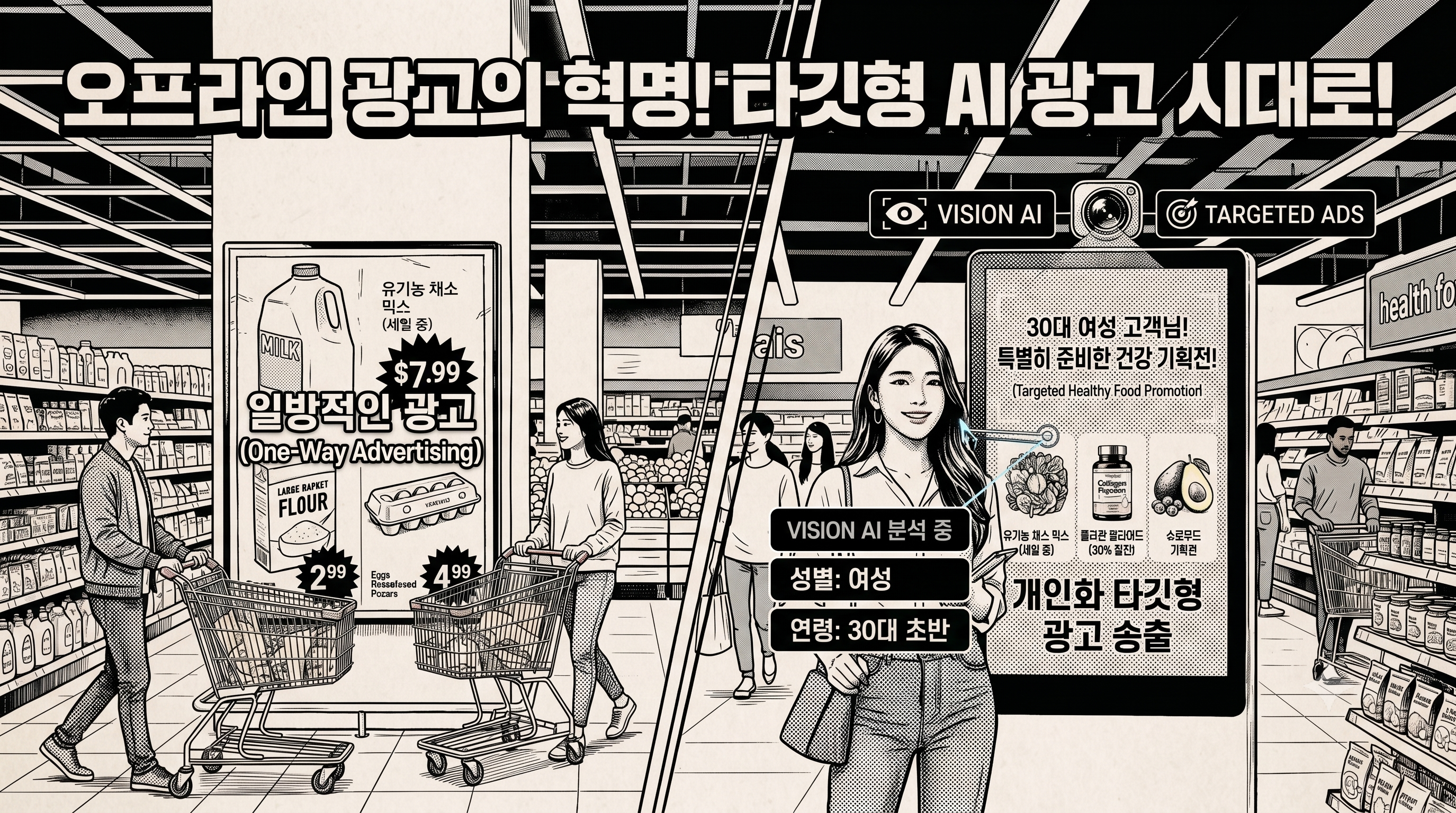 일방통행, 멈춰. Vision AI로 고객이 원하는 광고를 그 자리에서 띄운다