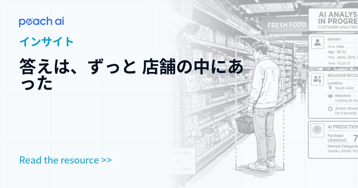 答えは、ずっと 店舗の中にあった