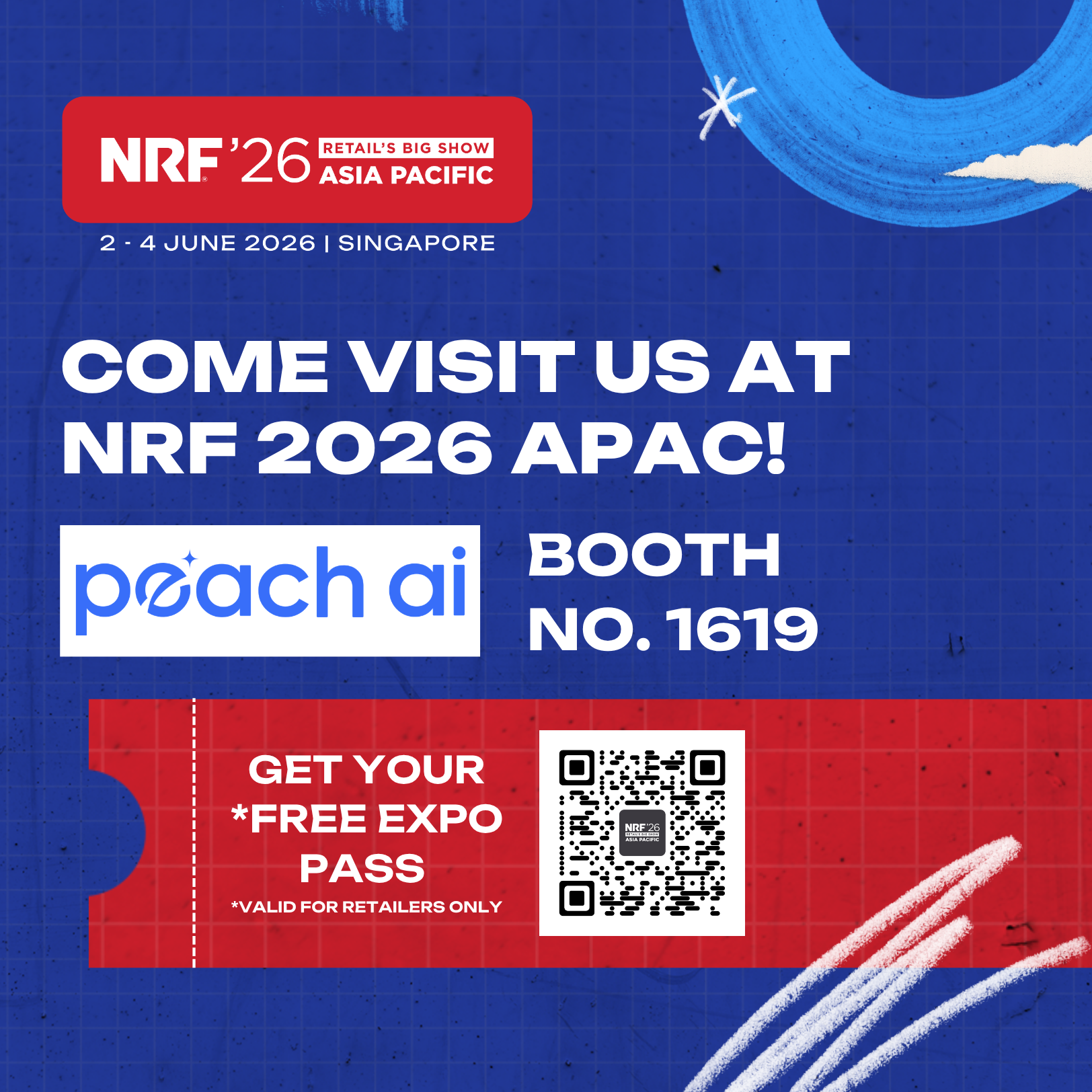 Visit to P2ACH AI BOOTH at NRF asia 2026_1